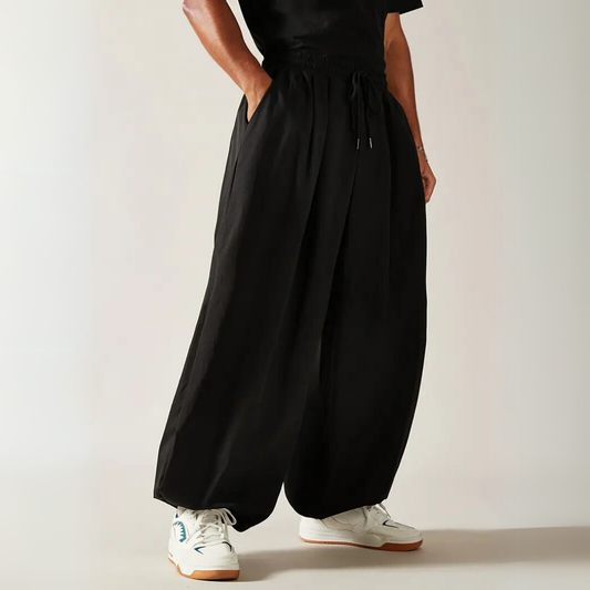 AMARO | WIJDE LINNEN BROEK